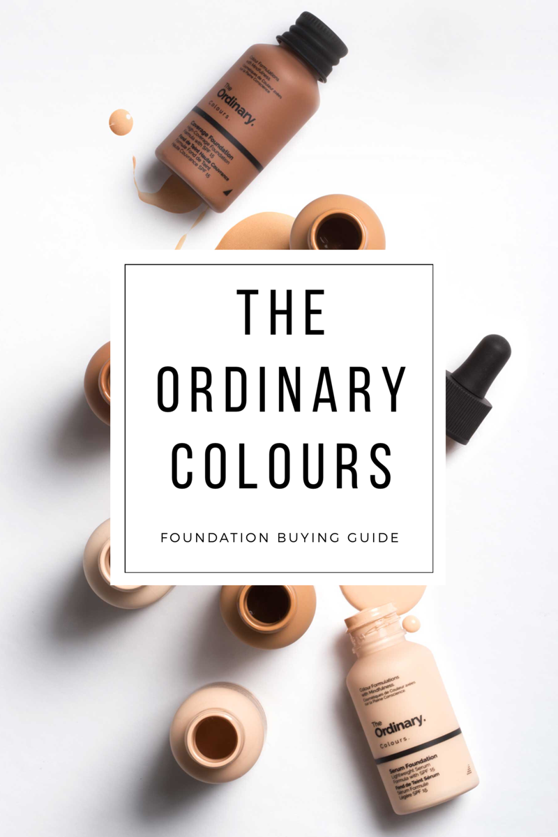 The Ordinary Foundation Buying Guide